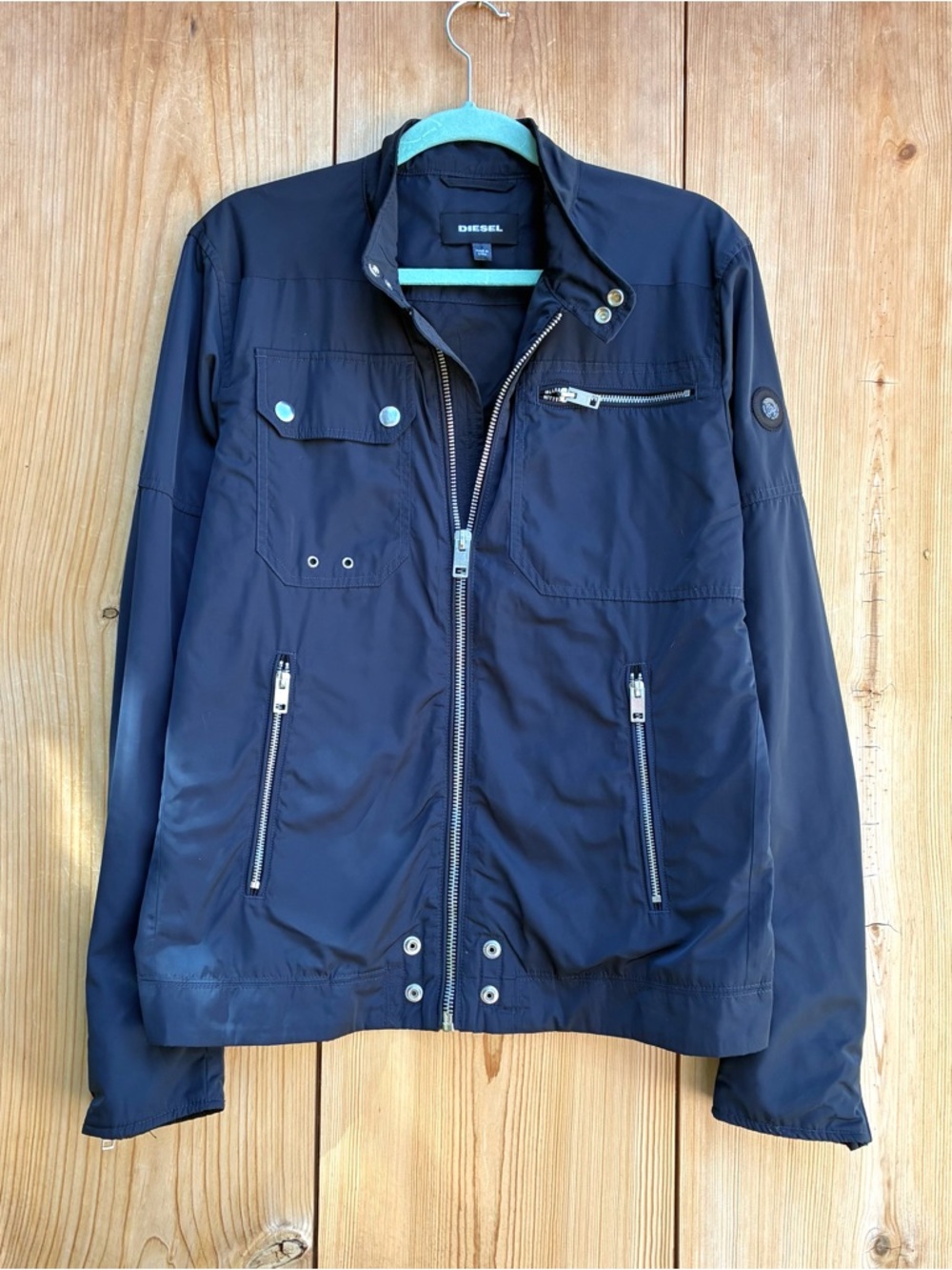 Diesel J-Ride Jacket In Blue Sz XL